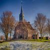 Krommenie die reformierte Kirche am Krommeniedijk von Evelien van der Horst
