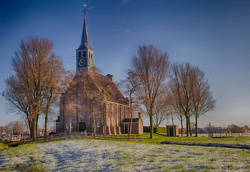 Krommenie de hervormde kerk op de Krommeniedijk van Evelien van der Horst