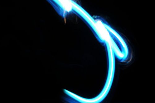 Playing with blue light