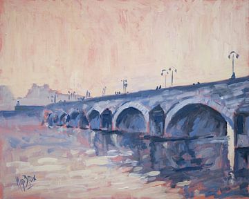 Maastricht Meuse Bridge by Nop Briex