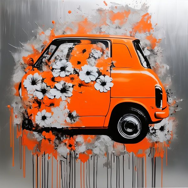 Silber Edition - We need Flower Orange von Team W 32 Gallery