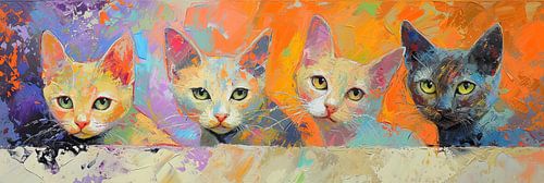 Malerei Katze | Katzen