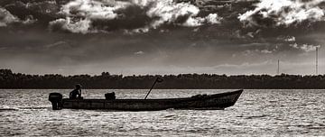 Maître d'équipage Commewijne Suriname sur Michel Groen