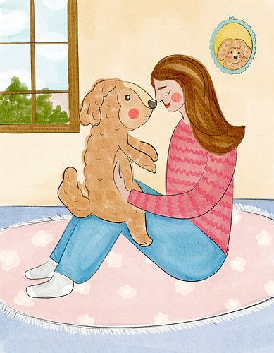 Furry mommy by Nikita Jariwala