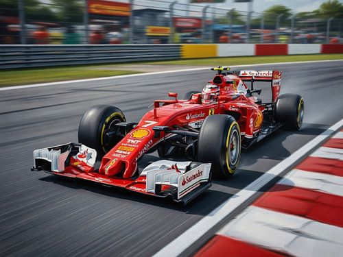 Ferrari F1 : Kimi file à toute allure dans les virages sur DeVerviersBelgium