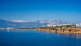 Panorama of Antalya & Konyaalti beach by Flatfield