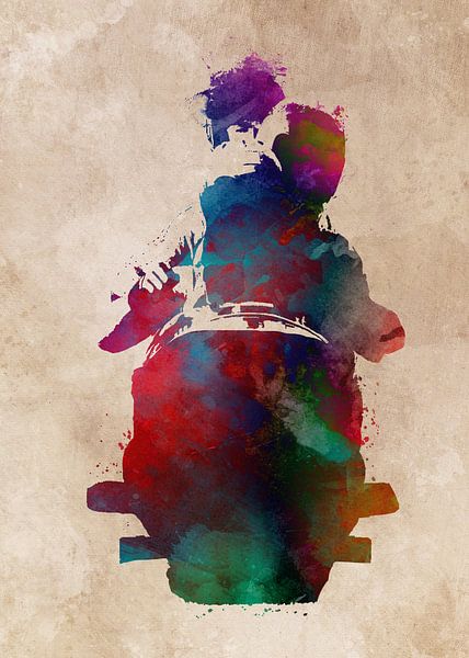 Bobspieler #Bobfahren #Sport von JBJart Justyna Jaszke