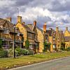 Broadway in de Cotswolds met zijn typische kalkstenen huisjes van Patricia Hofmeester