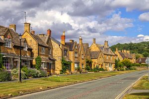 Broadway in den Cotswolds mit seinen typischen Kalkstein-Cottages