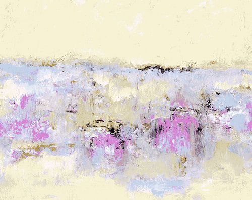 Landschap in pastel van Claudia Gründler