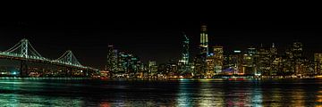 Panorama Skyline San Francisco by Dieter Walther