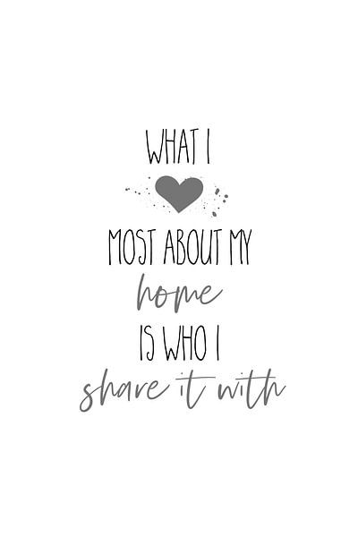 What I love most about my home von Melanie Viola