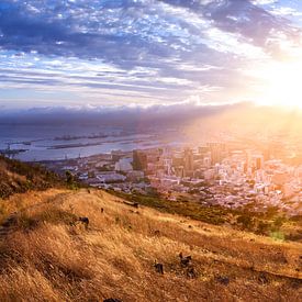 Kapstadt Tafelberg bei Sonnenaufgang von Ferdy Korpershoek