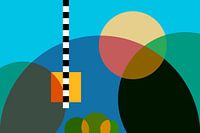 Abstract landschap