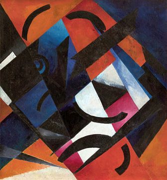 Сolor design, Aleksandra Ekster, 1922 by Atelier Liesjes