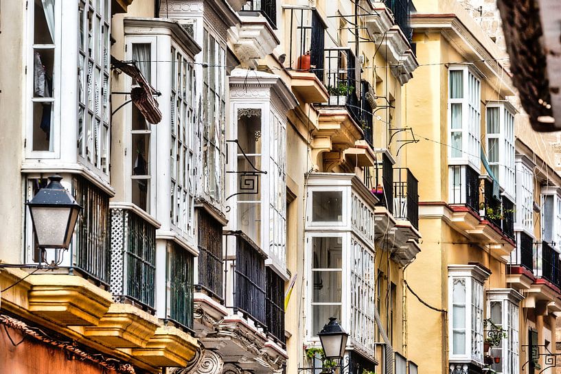 Altstadt von Cádiz von Uwe Merkel