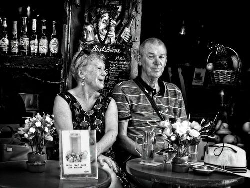 A quiet drink