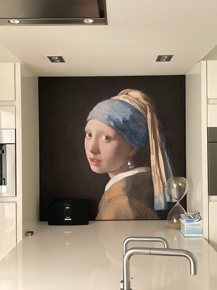 Das Mädchen mit dem Perlenohrgehänge - Vermeer Gemälde