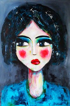 Intuïtief portret Francoise van Danielle Ducheine