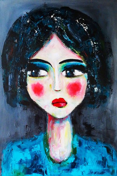 Intuïtief portret Francoise van Danielle Ducheine
