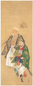 Kawanabe Kyōsai - Aus dem Noh-Stück, Takasago