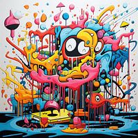 Farbenfroher Chaos