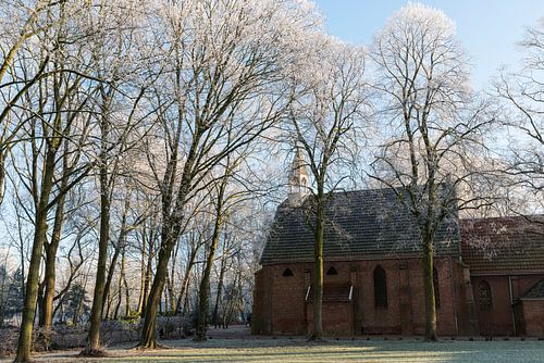 part of old monastery in holland 