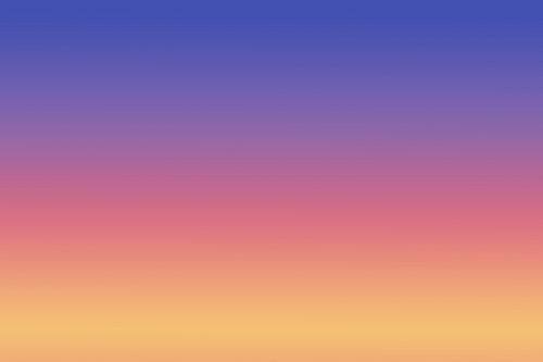 Digital sunset | Kleurverloop