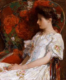 The Victorian Chair, Childe Hassam