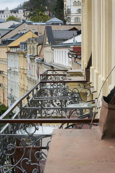 Old town balconies by Heiko Kueverling