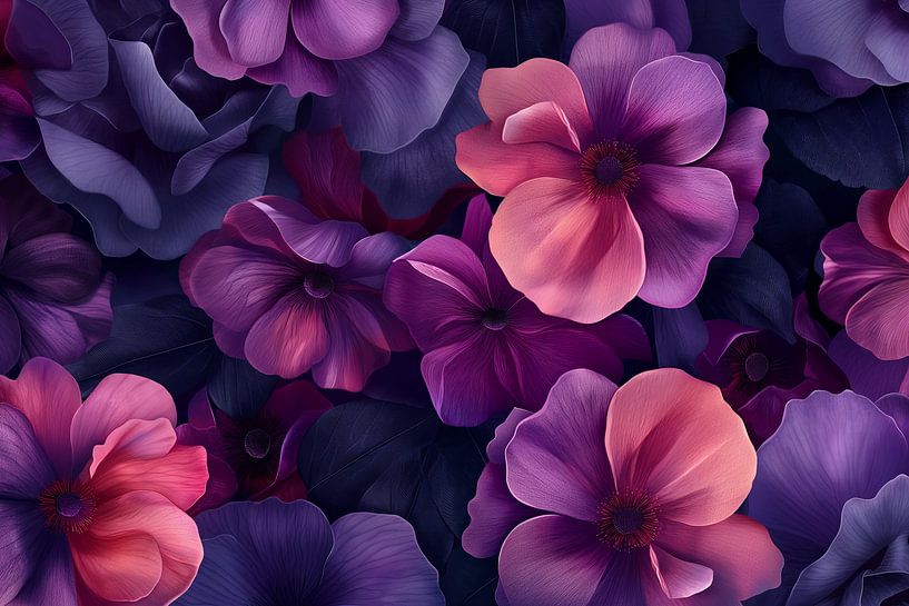 floral decoration design by Egon Zitter