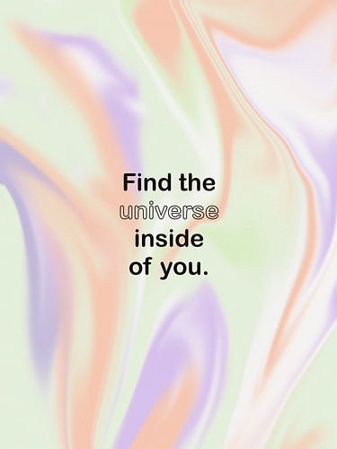 Finde das Universum in dir