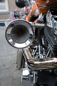 Harley Davidson close-up van Arie Storm