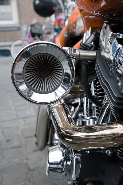 Harley Davidson en gros plan par Arie Storm