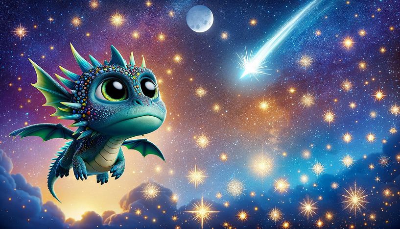 Shooting star observation of the small nocturnal dragon by artefacti