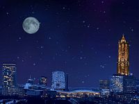 283. The Cathedral Tower under the Moon