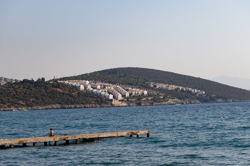 Vue sur la mer turque par de-nue-pic