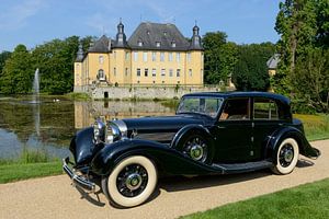 Mercedes Benz 540K W29 Freestone and Webb vintage saloon car by Sjoerd van der Wal Photography