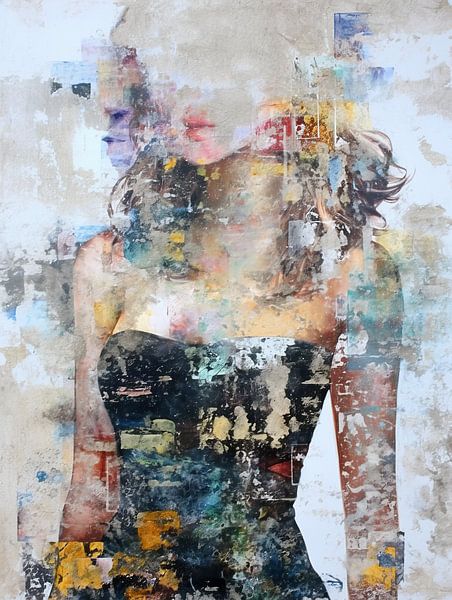 Mystique of the Abstract Woman by Wonderful Art