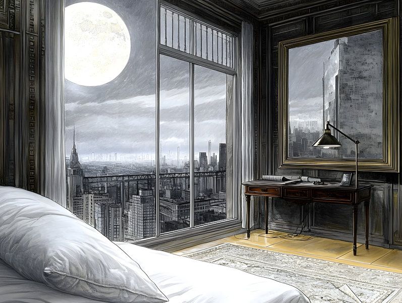 The hotel room by Heike Hultsch