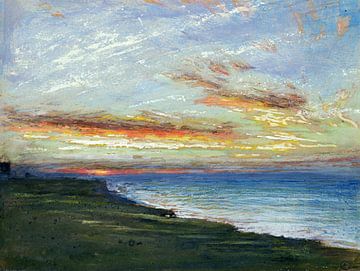 Albert Goodwin, côte de Norfolk