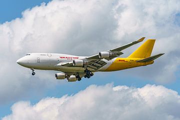 DHL - Kalitta Air Boeing 747-400F (N743CK). sur Jaap van den Berg