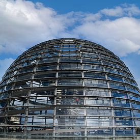 Le dôme du Reichstag à Berlin sur Foto Amsterdam/ Peter Bartelings
