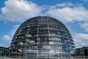 Le dôme du Reichstag à Berlin