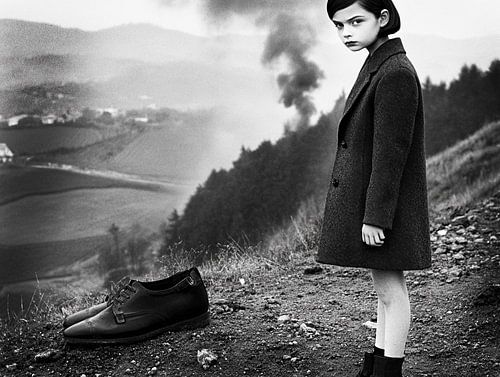 Melancholie in een Mysterieus Landschap