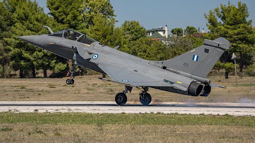 Griekse Dassault Rafale gevechtsvliegtuig.
