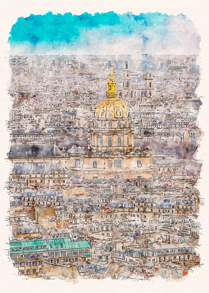 Paris Les Invalides von Peter Roder