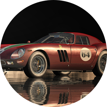 Het ontwerp van de Ferrari 250 GTO van Pininfarina van Jan Keteleer