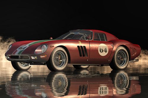 Het ontwerp van de Ferrari 250 GTO van Pininfarina