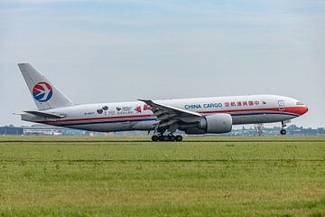 China Cargo Airlines Boeing 777-F6N vrachtvliegtuig. van Jaap van den Berg